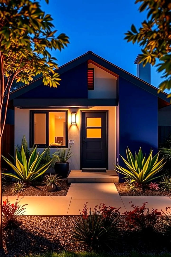 Bold Accents - 22 Exterior Color Palettes for Small Homes
