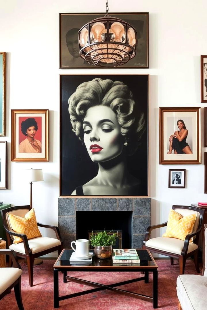 Bold Artwork Showcase - 22 1990s Interior Design Ideas