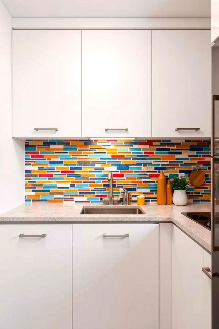 Bold Backsplashes - 22 Kitchenette Ideas