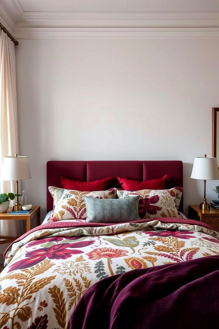 Bold Bedding Patterns - 22 Colorful Bedroom Ideas
