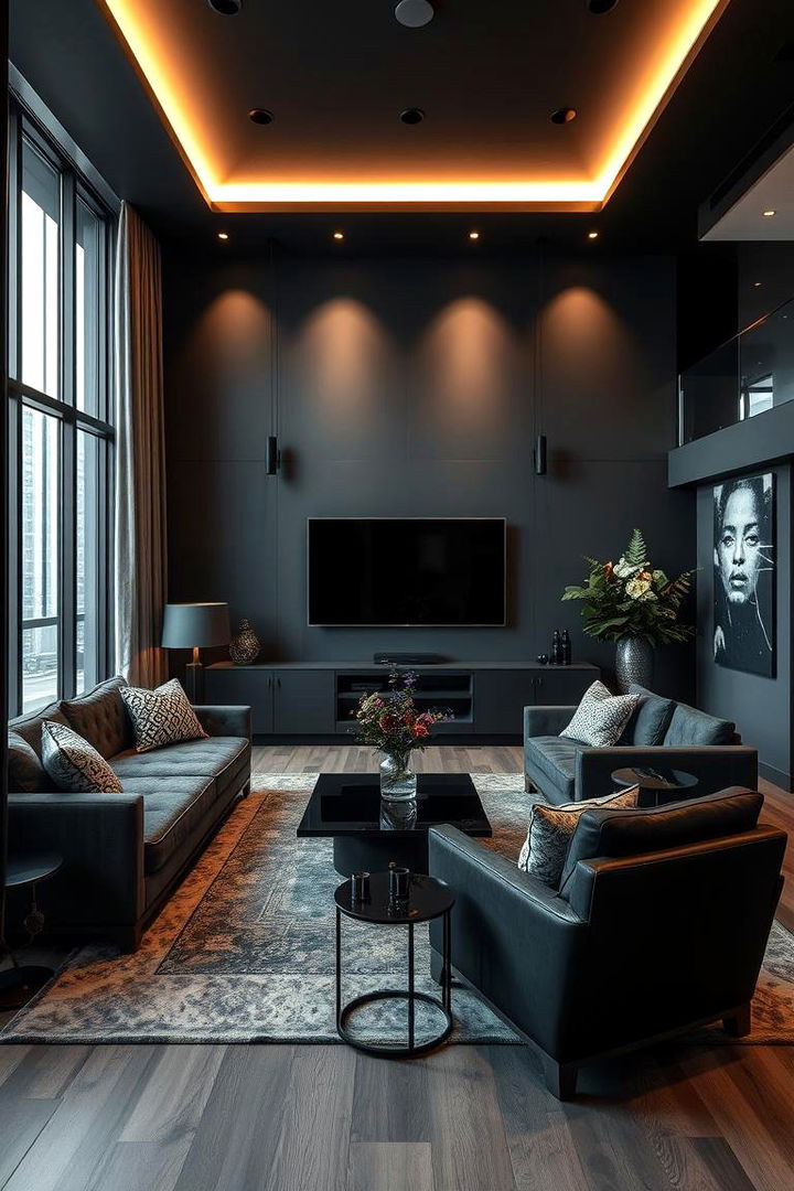 Bold Charcoal - 22 Mexican Interior Paint Colors