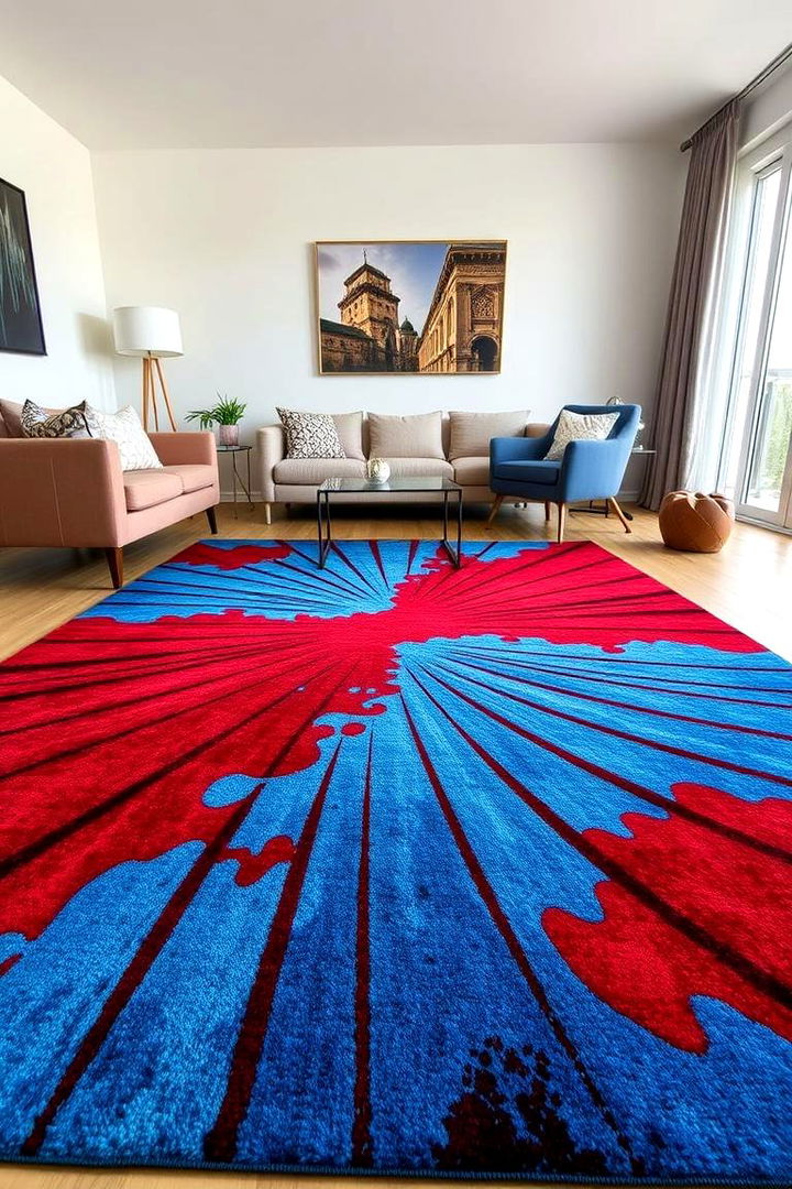 Bold Color Combinations - 22 Boho Rug Ideas