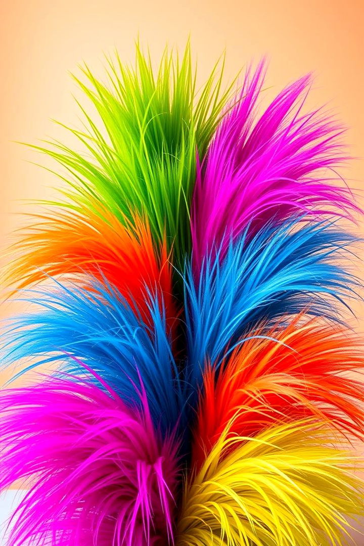 Bold Color Contrasts - 22 Artificial Grass Wall Design Ideas