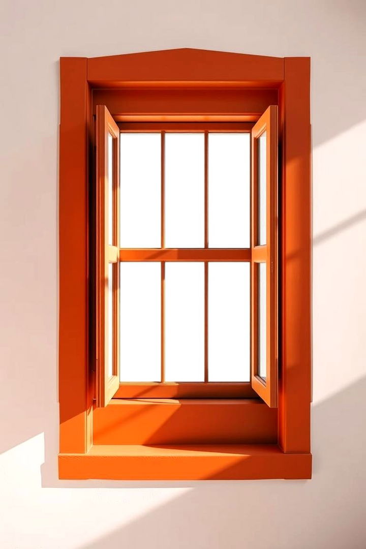 Bold Color Frames - 22 Modern Window Trim Ideas