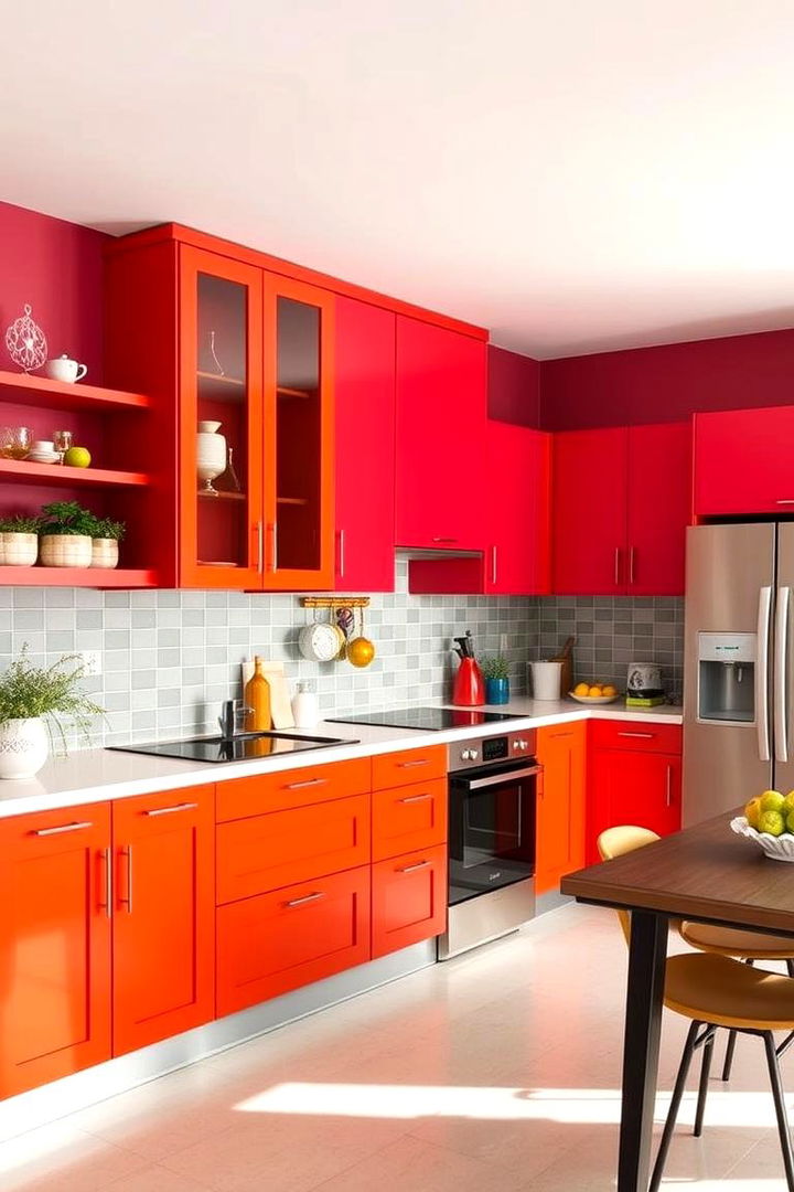 Bold Color Kitchens - 22 Kitchen Design Ideas