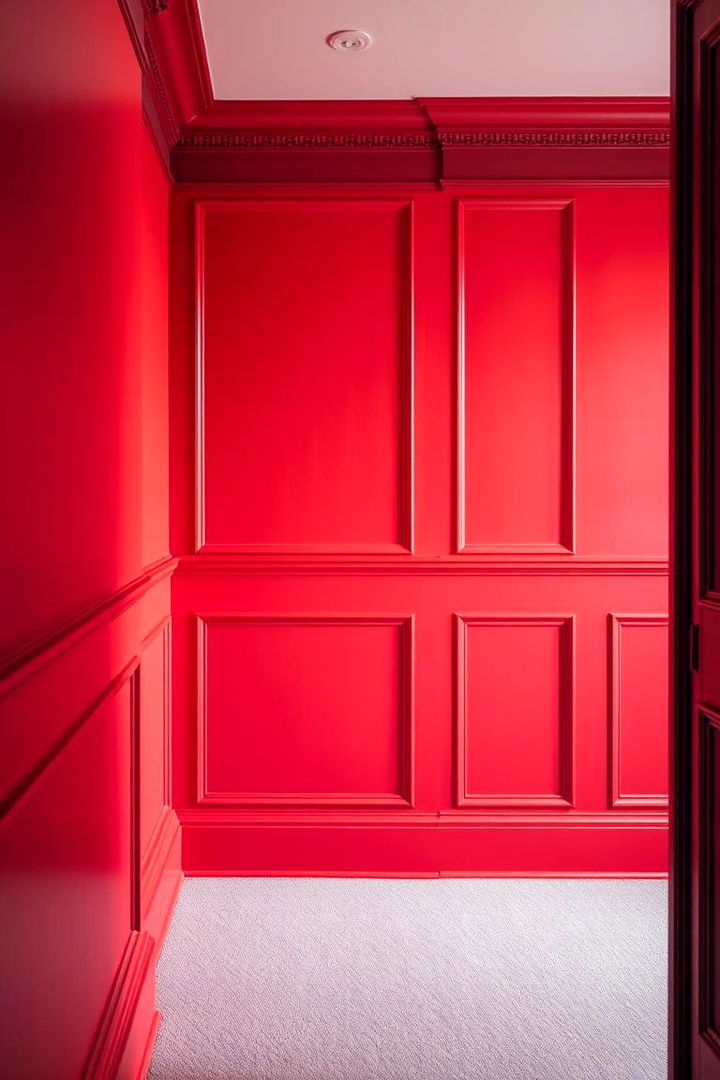 Bold Color Statement - 22 Wainscoting Ideas