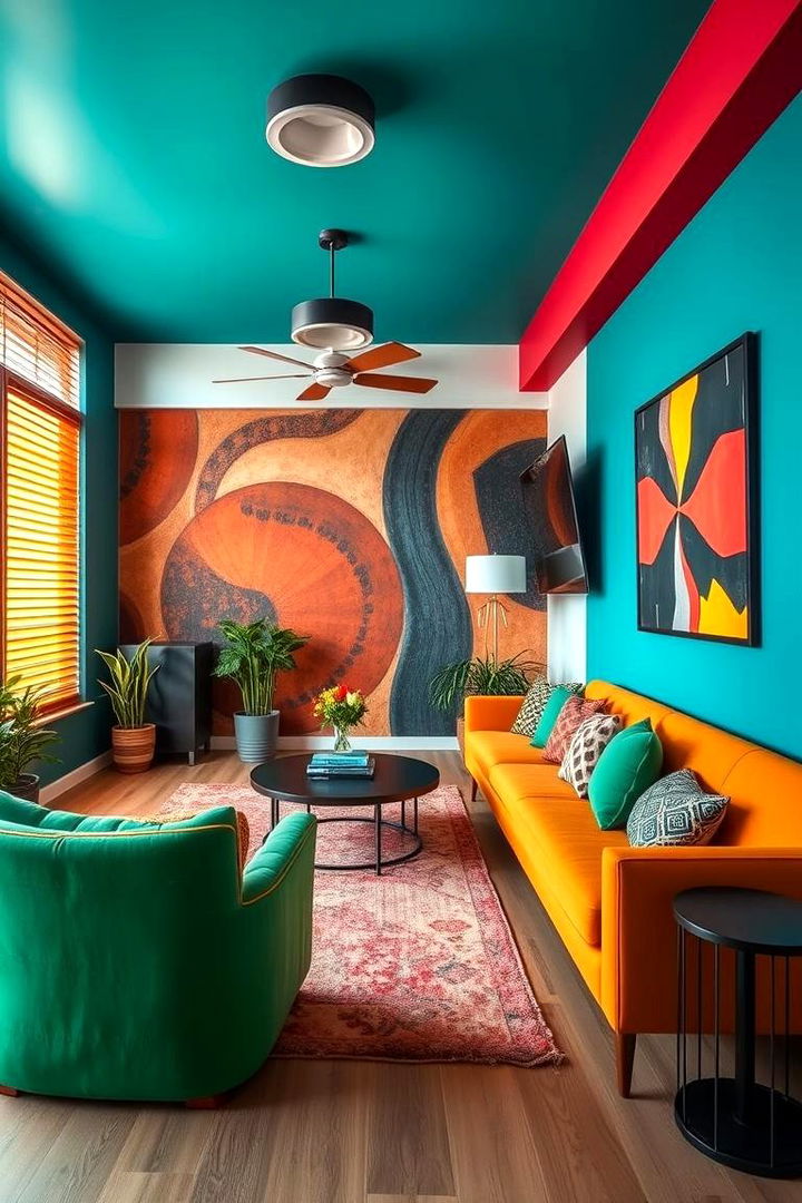 Bold Color Statements - 22 Home Decor Ideas