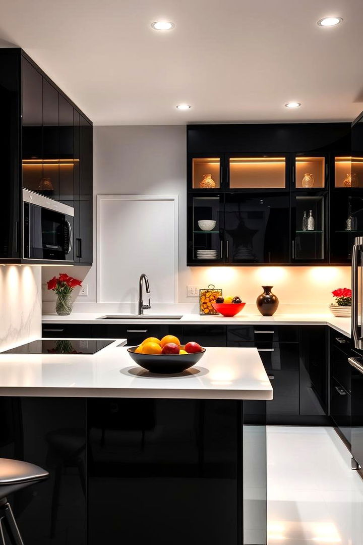 Bold Contrast Design - 22 kitchens with beautiful black cabinets