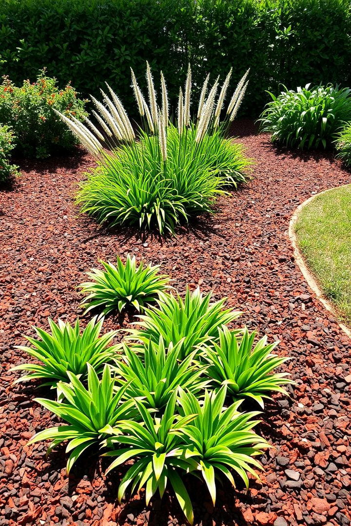 Bold Contrast Edging Designs - 22 Mulch Edging Ideas