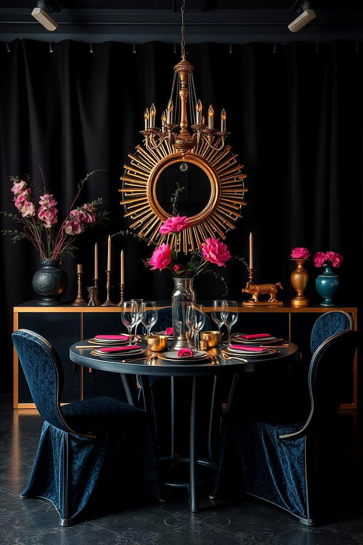 Bold Contrast Statements - 22 Black Room Ideas