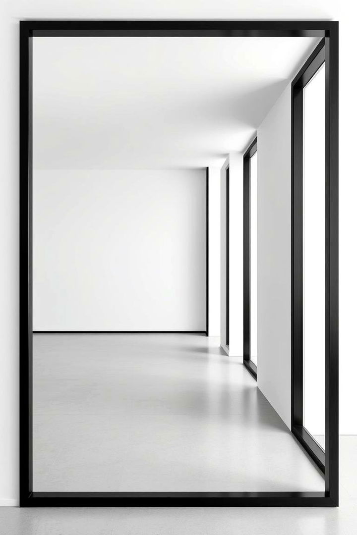 Bold Contrast in Minimalist Spaces - 22 Black Trim Interiors