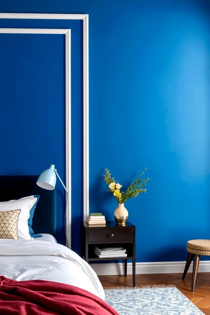 Bold Contrasting Balance - 22 Bedroom Painting Ideas With Two Colors