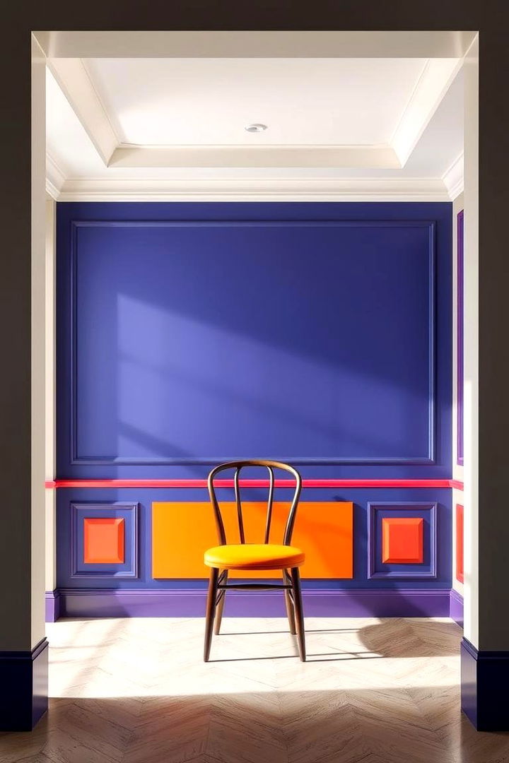 Bold Contrasting Chair Rail Styles - 22 Chair Rail Ideas