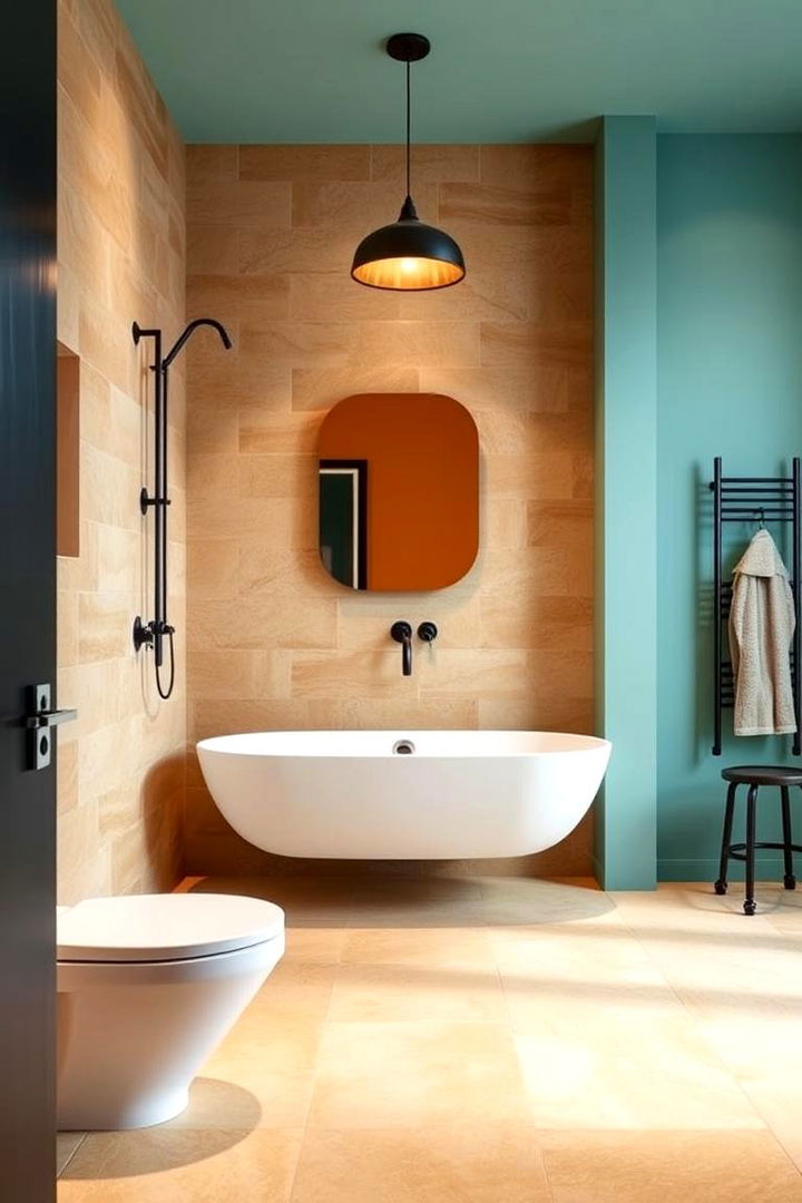 Bold Contrasts in Design - 22 Travertine Tile Bathroom Ideas