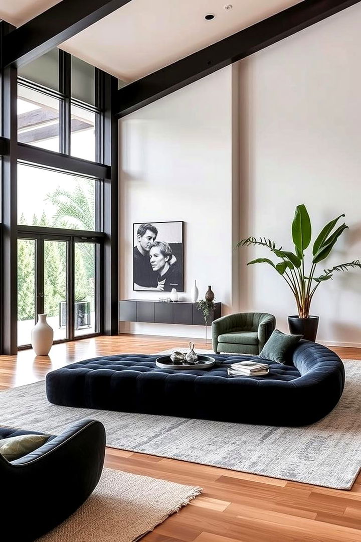 Bold Furniture Pieces - 22 Modern Living Room Ideas