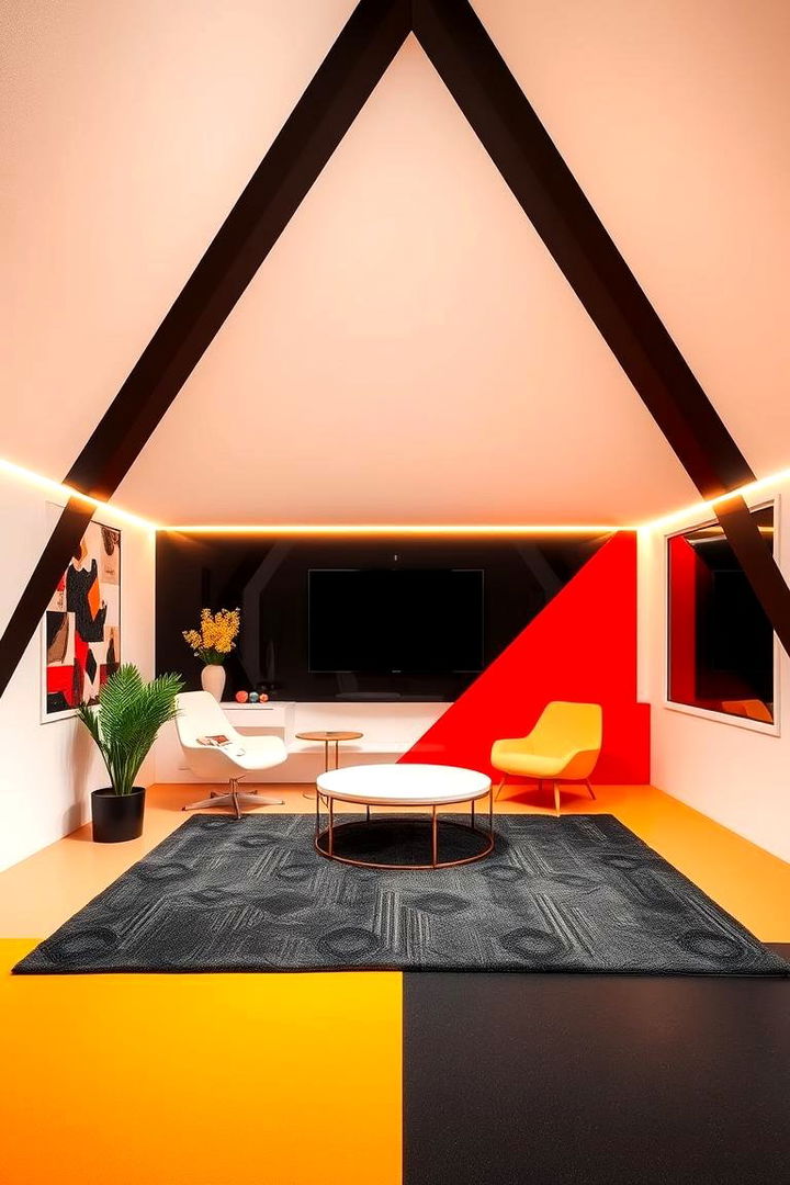 Bold Geometric Patterns - 22 Lash Room Ideas