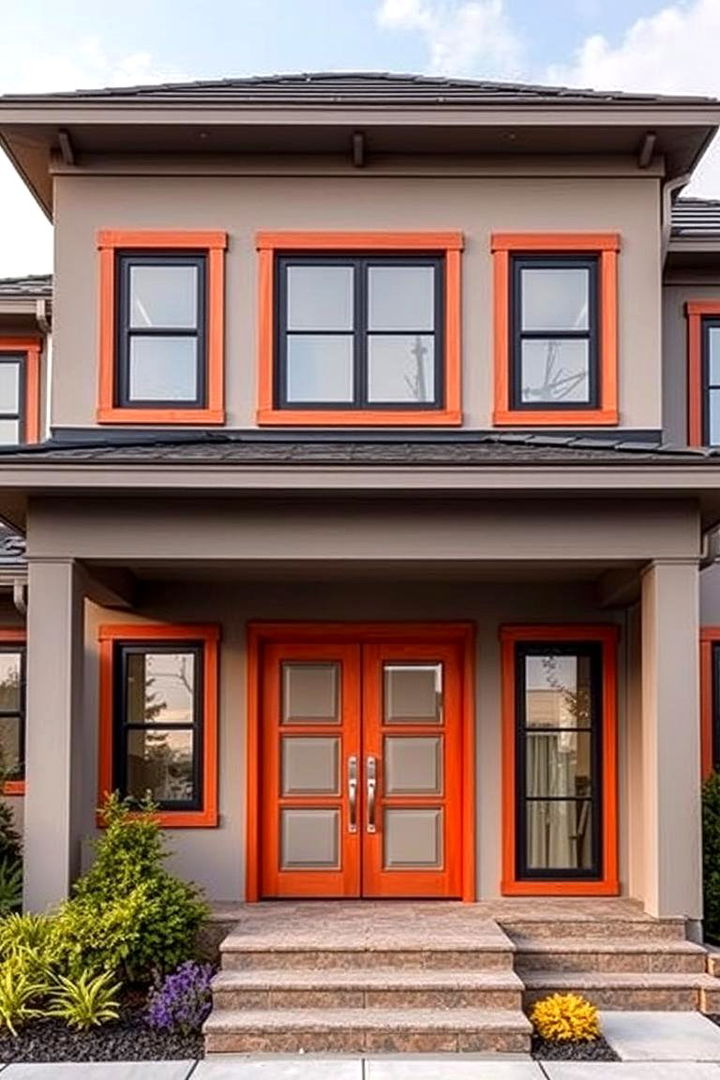 Bold Greige Accent - 22 Greige Paint Colors for Exteriors