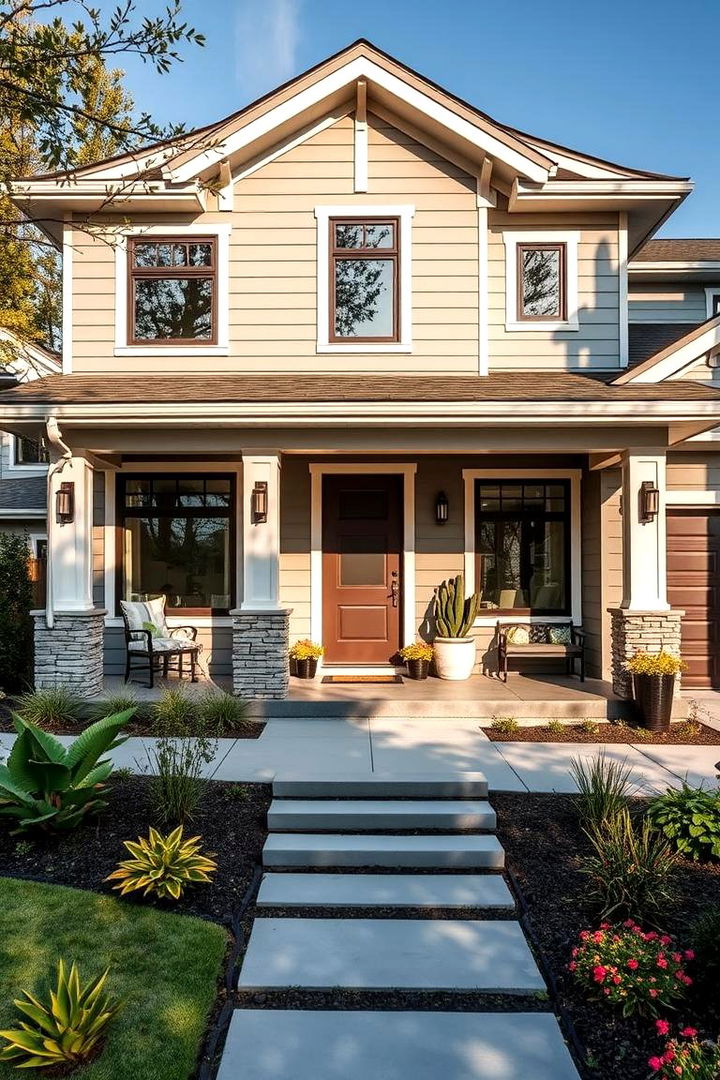 Bold Greige Dynamics - 22 Greige Paint Colors for Exteriors