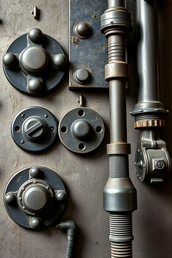 Bold Industrial Accents - 22 Industrial Interior Design Style Ideas