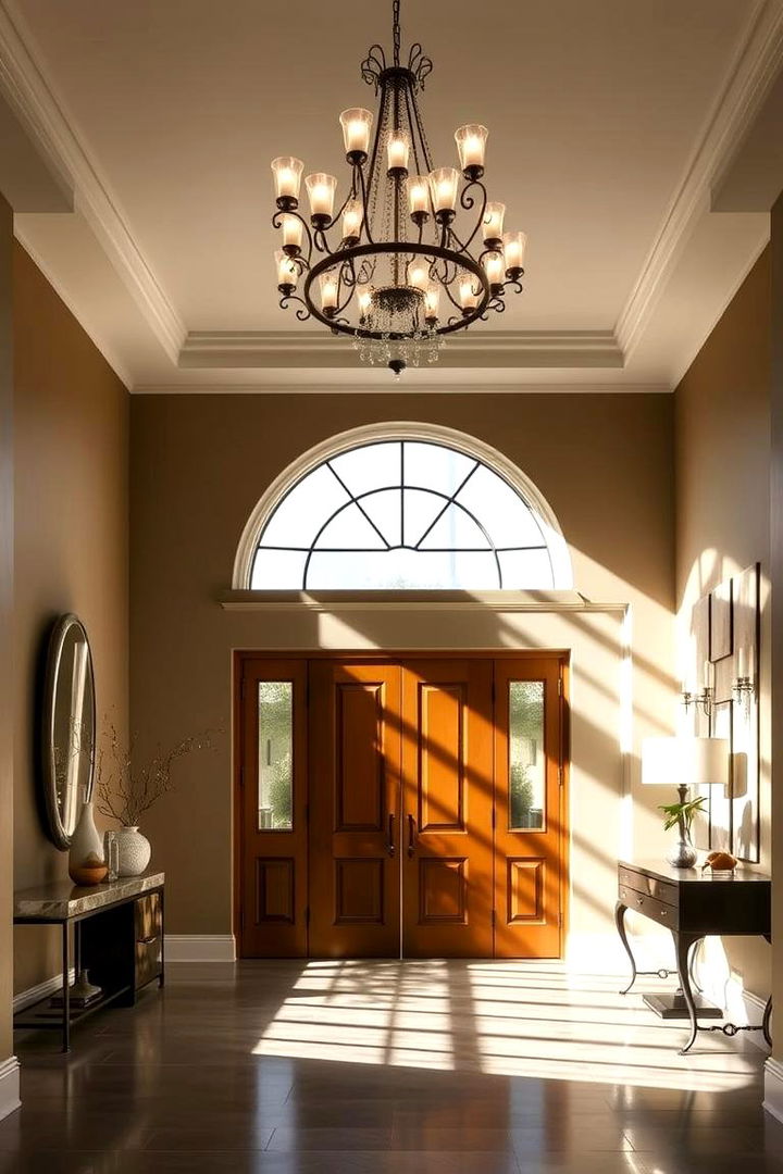 Bold Lighting Fixtures - 22 Entryway Ideas