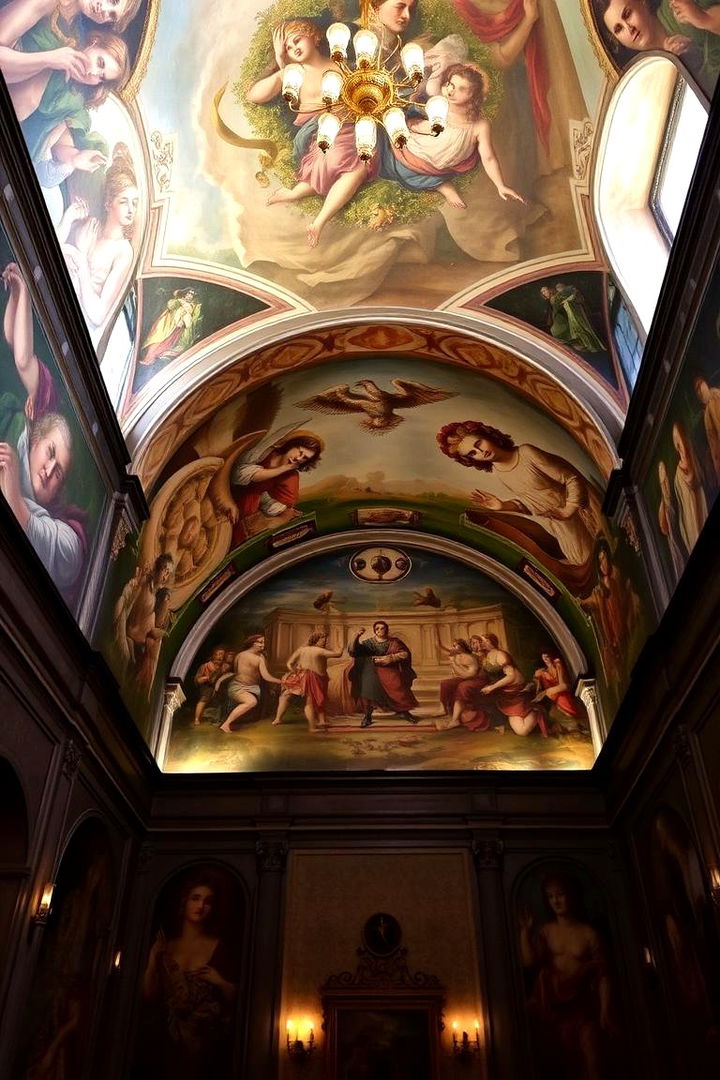 Bold Murals and Frescoes - 22 Art Nouveau Interior Design Ideas