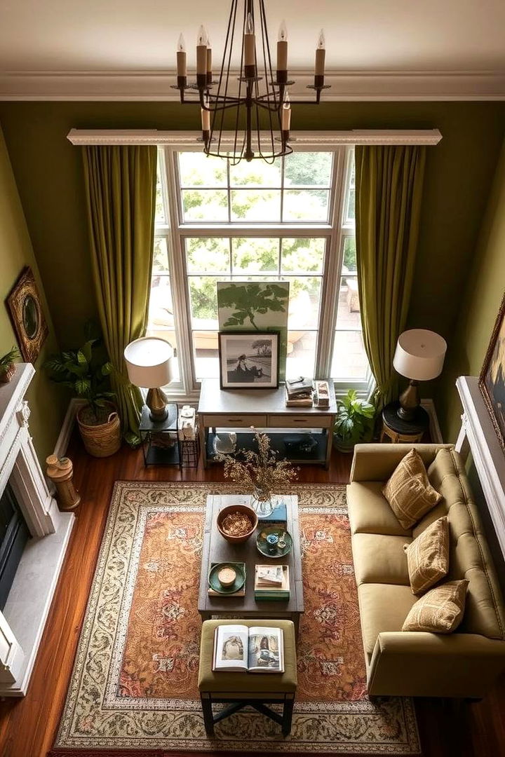 Bold Olive Green Accents - 22 Mediterranean Bedroom Ideas