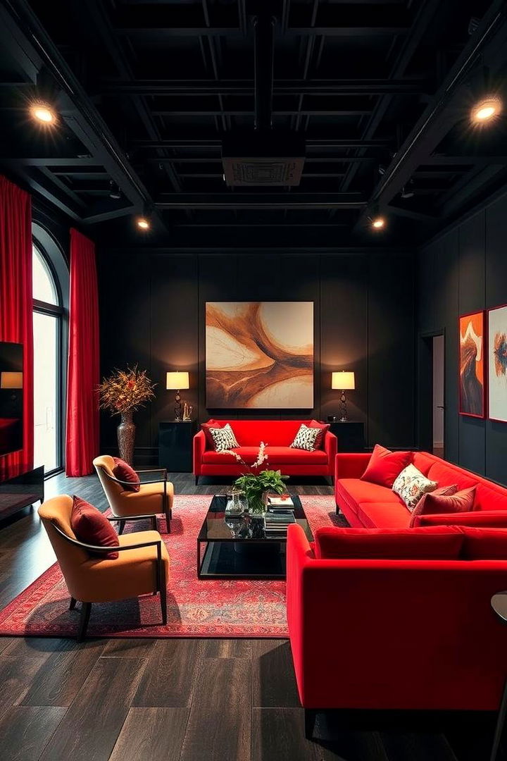 Bold Red Statement Furniture - 22 Red Boy Room Ideas