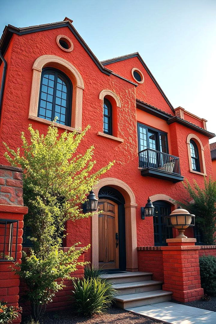 Bold Rustic Sienna - 22 Brown Exterior House Colors