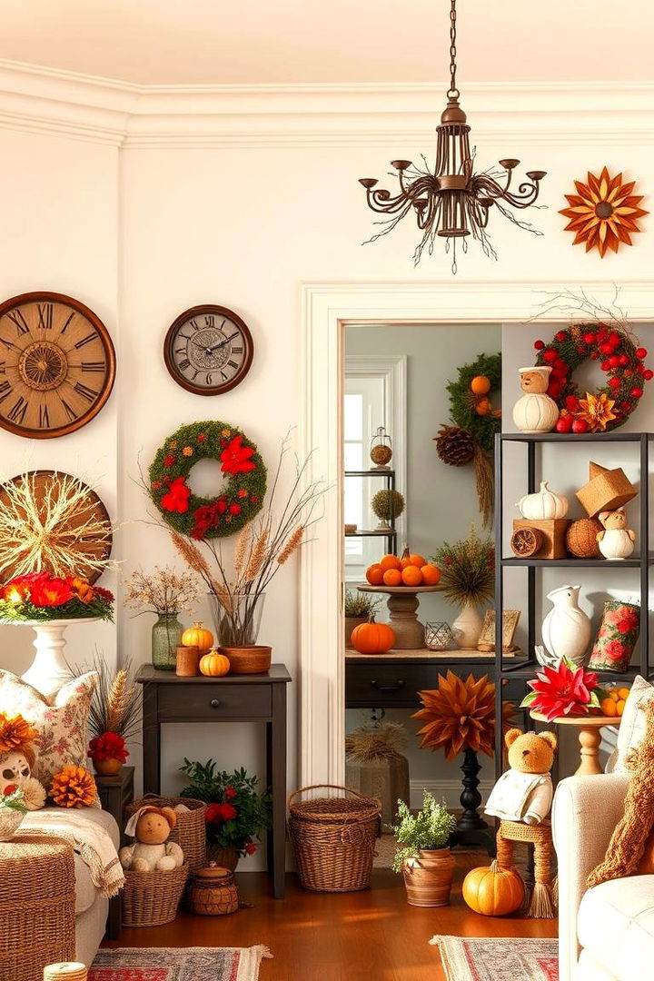 Bold Seasonal Displays - 22 Maximalist Decor Ideas