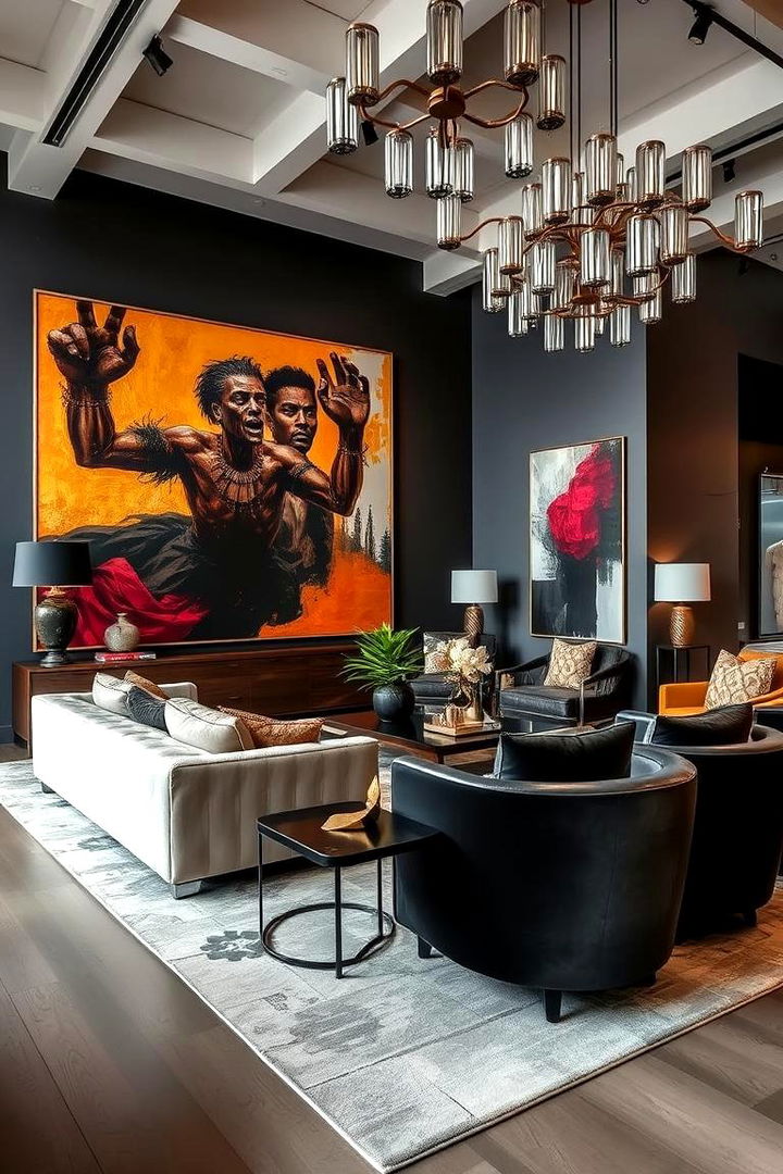 Bold Statement Pieces - 22 Salon Interior Design Ideas