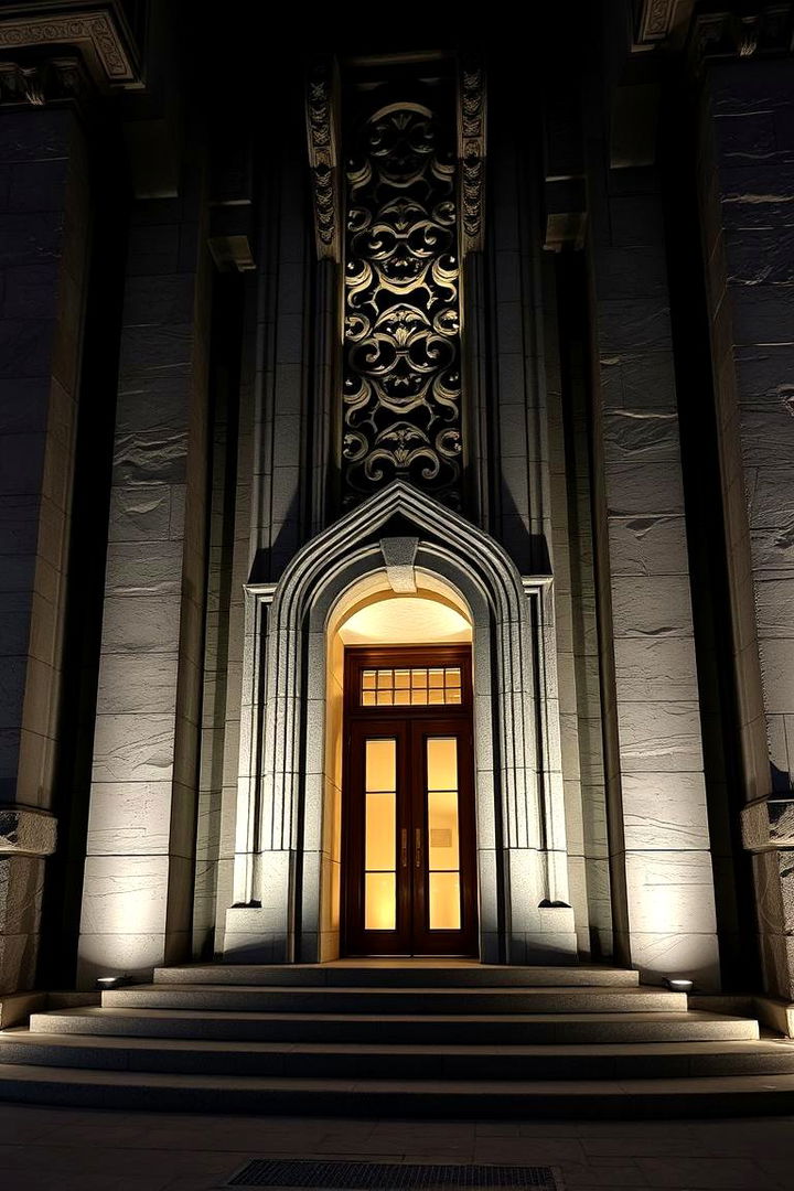 Bold Stone Sculptural Elements - 22 Stone Exterior Home Ideas