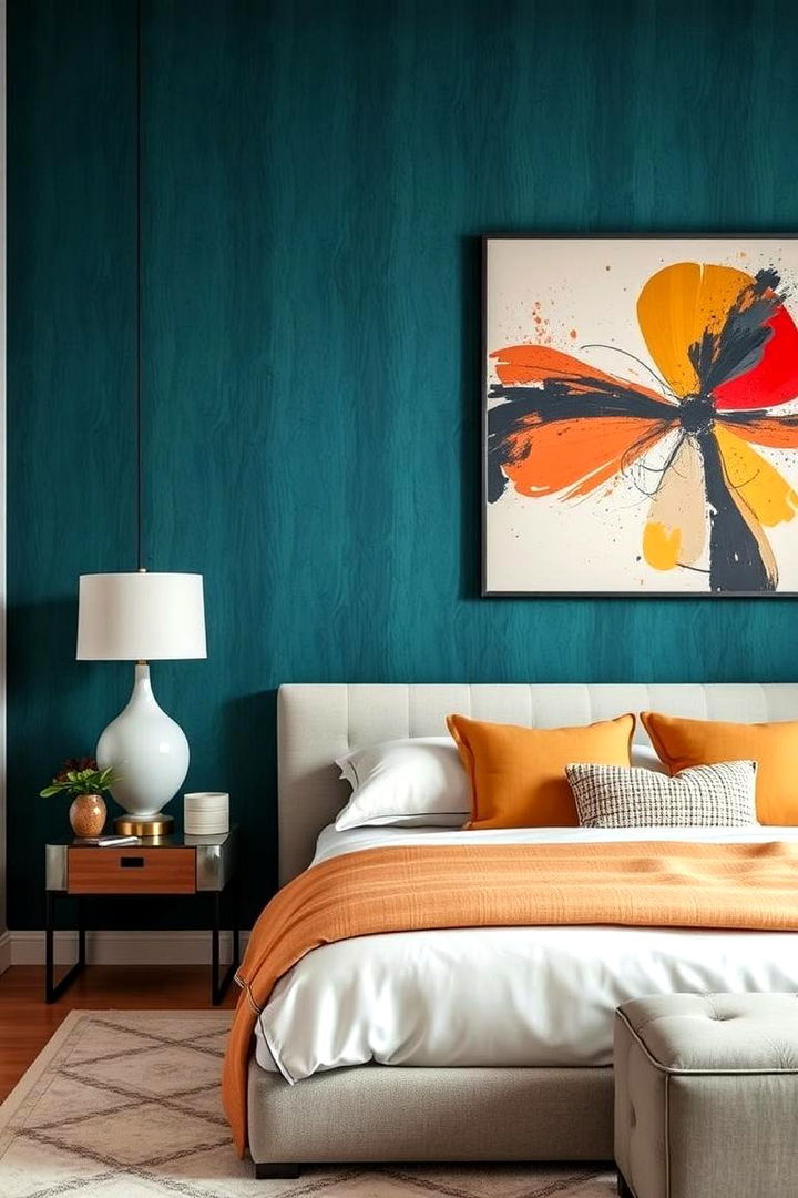 Bold Wallpaper Accents - 22 luxury modern bedroom ideas