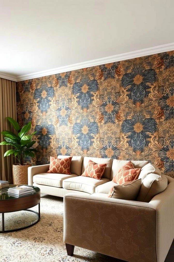 Bold Wallpaper Choices - 22 1922s Living Room Design Ideas