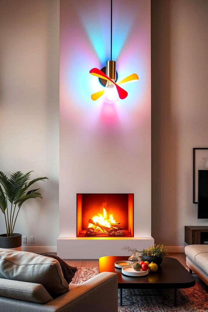 Bold and Bright - 22 Fireplace Sconces Ideas