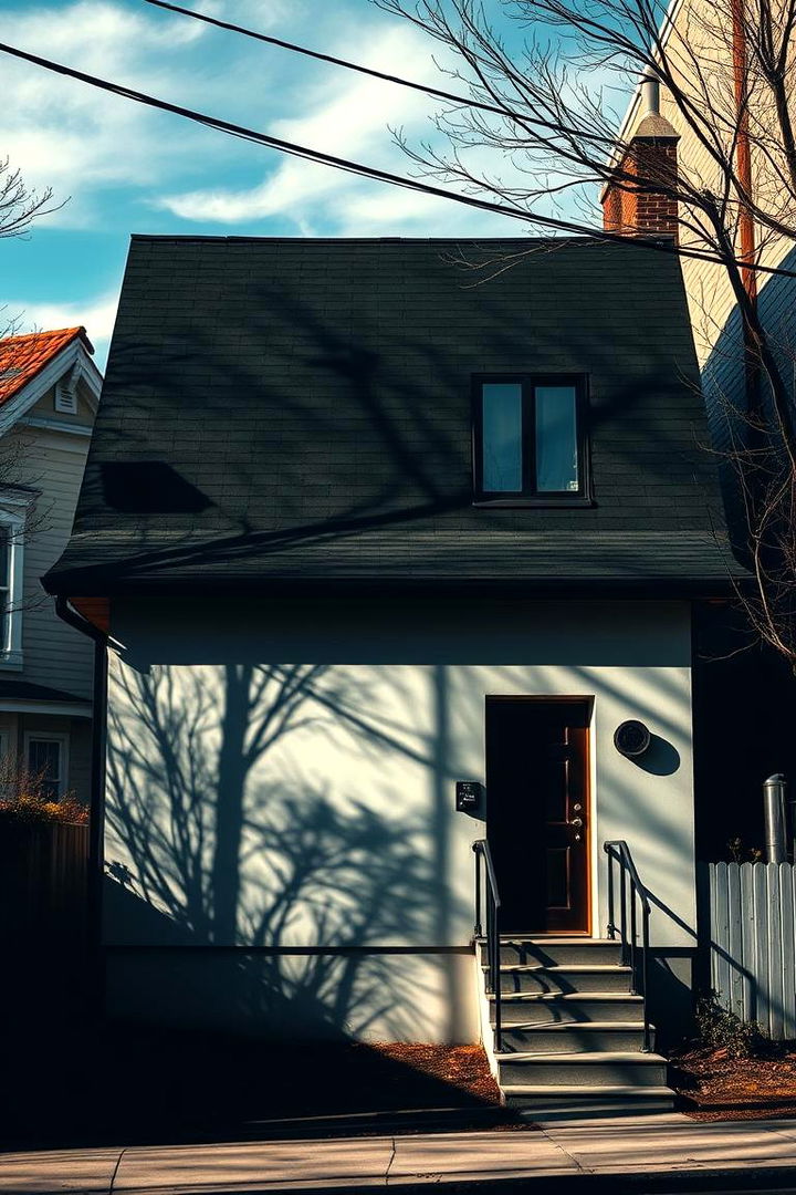 Bold and Creative Aesthetics - 22 houses with black roofs