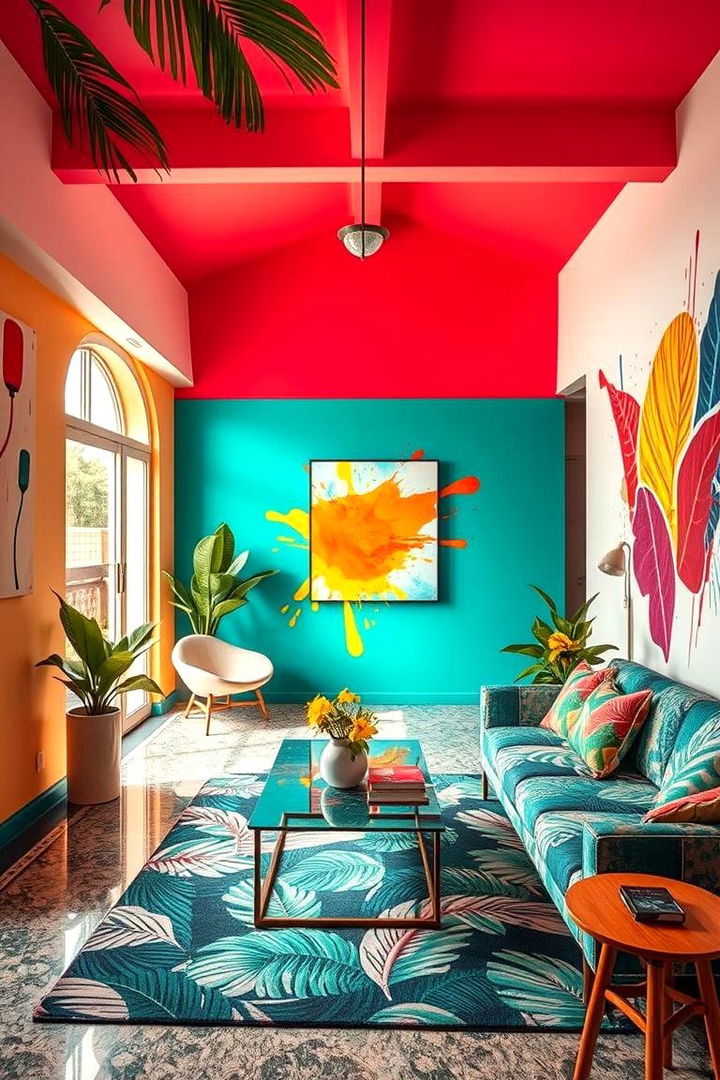 Bold and Harmonious Color Combinations - 22 Bohemian Tropical Bohemian Decor