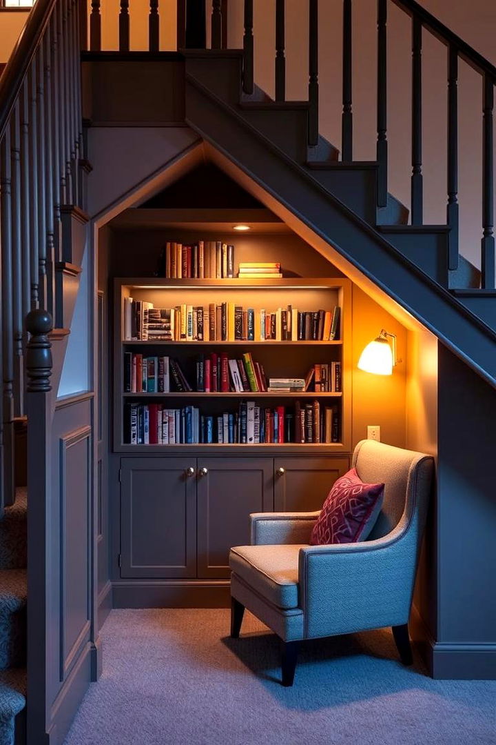 Book Nook Bliss - 22 Under Stair Storage Ideas