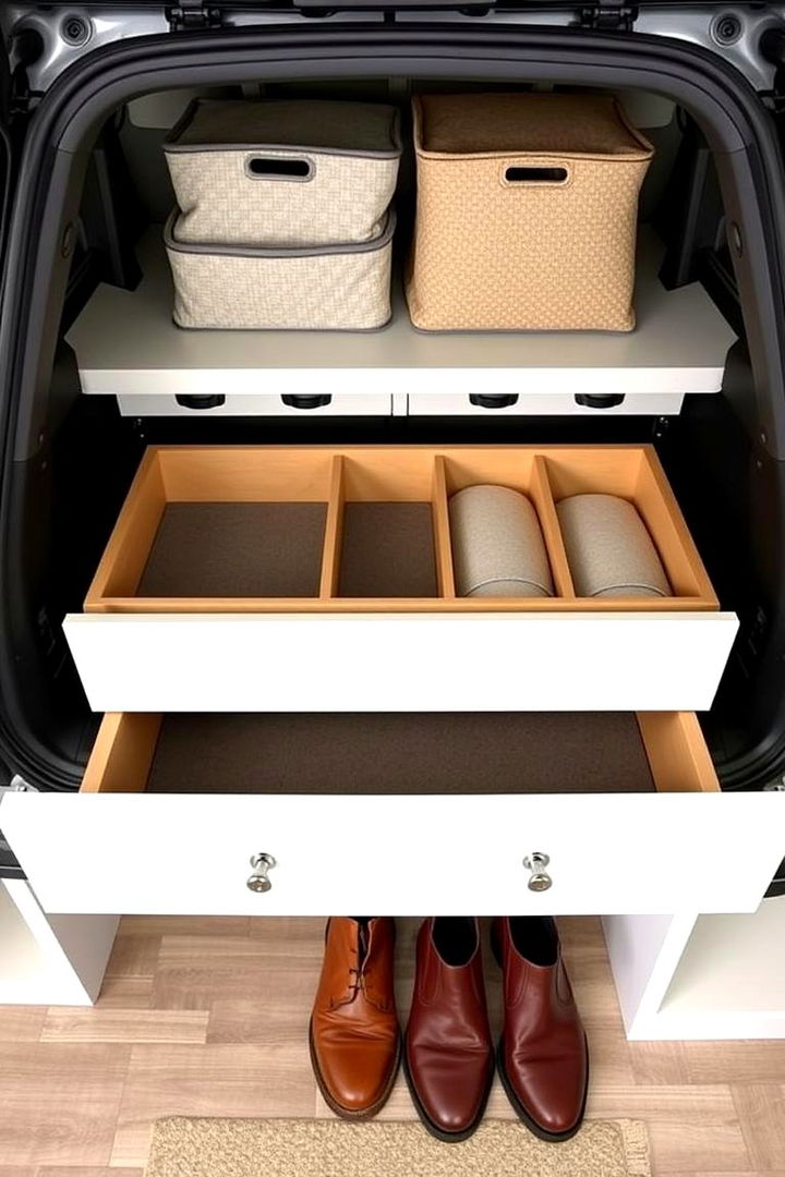 Boot Drawer Organization Systems - 22 Boot Storage Ideas