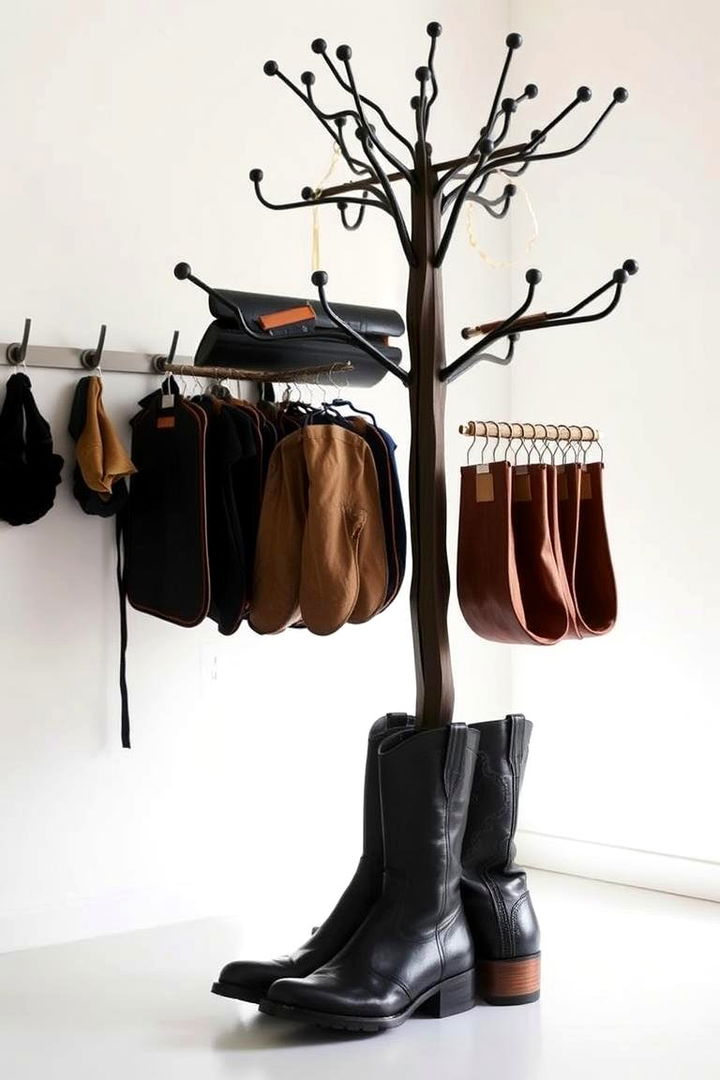 Boot Tree Storage Solutions - 22 Boot Storage Ideas