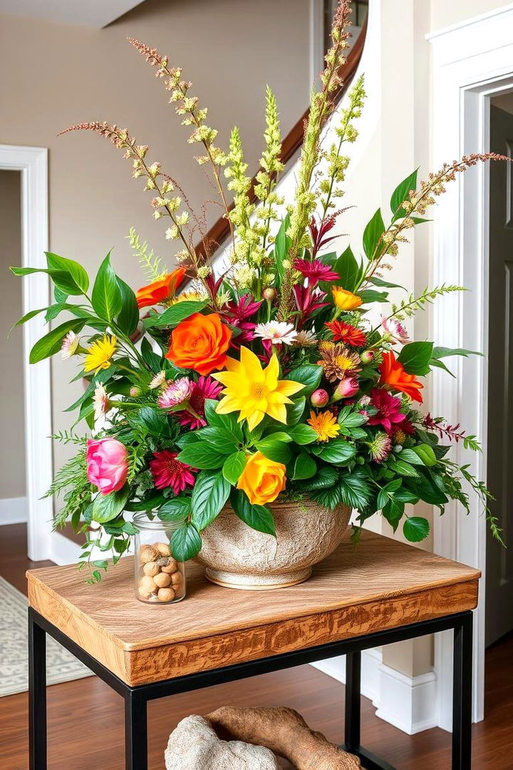 Botanical Bliss for Entry Tables - 22 Entry Table Decor Ideas