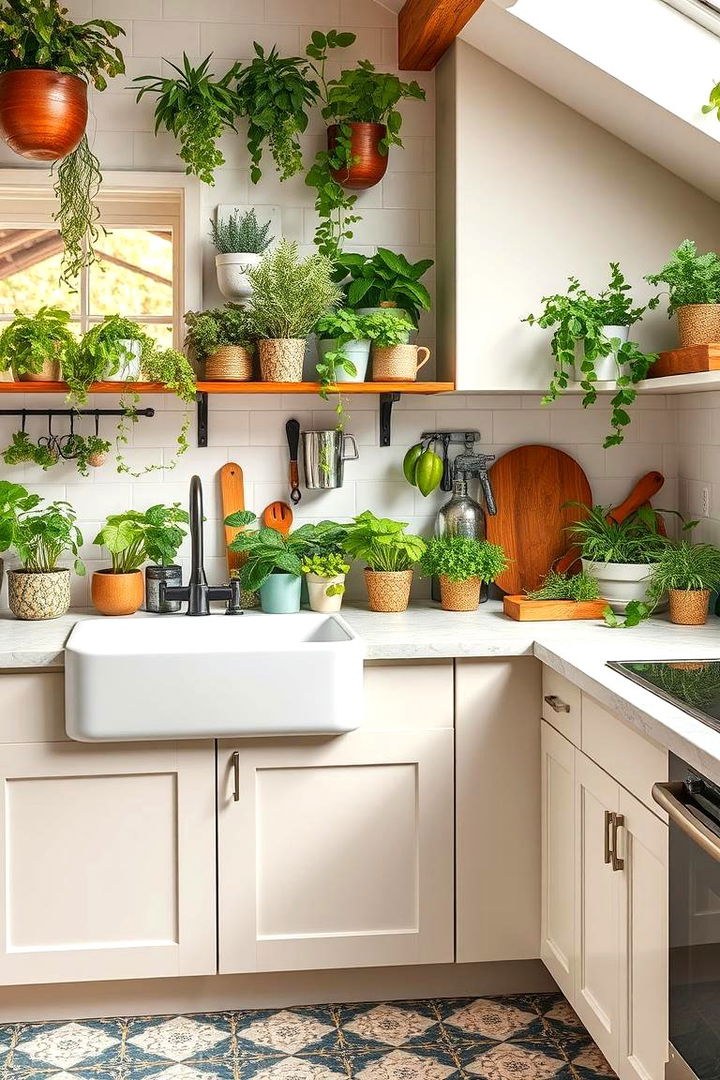 Botanical Decor and Herb Garden Inspirations - 22 Greenhouse Kitchen Design Ideas