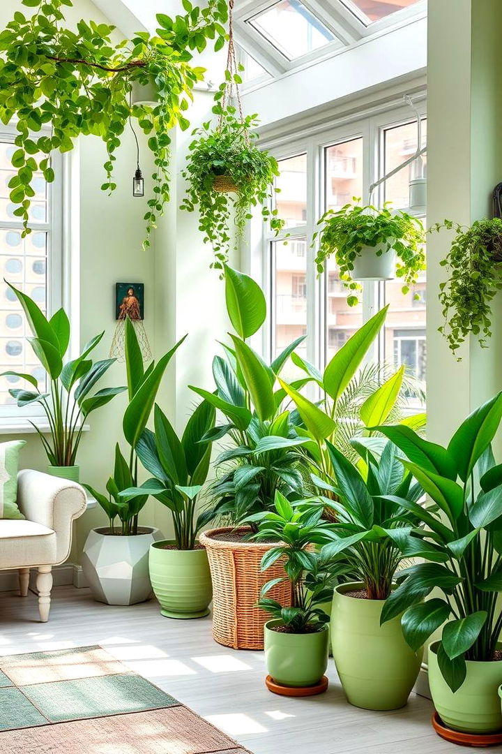 Botanical Inspiration - 22 Light Green Bedroom Ideas