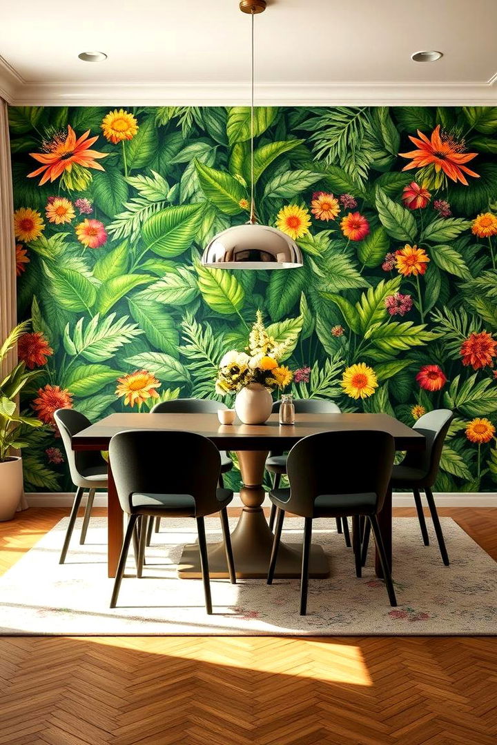 Botanical Print Inspiration - 22 Dining Room Accent Wall Ideas
