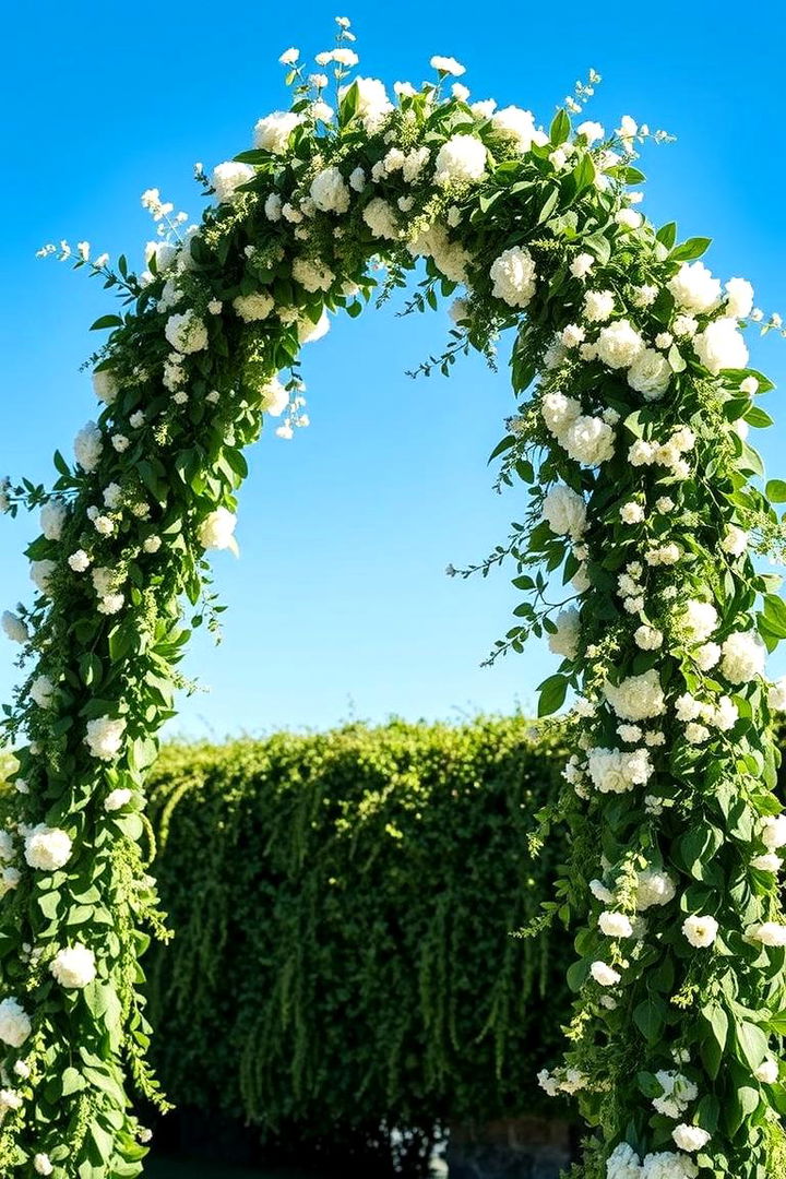 Botanical Sage Wedding Arch - 22 Sage Green Wedding Ideas