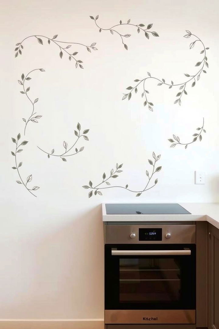 Botanical Wall Decals - 22 Kitchen Wall Decor Ideas