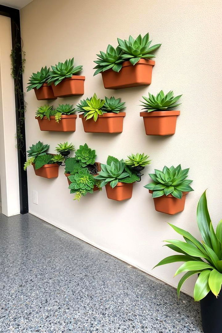 Botanical Wall Planters - 22 Entryway Wall Ideas