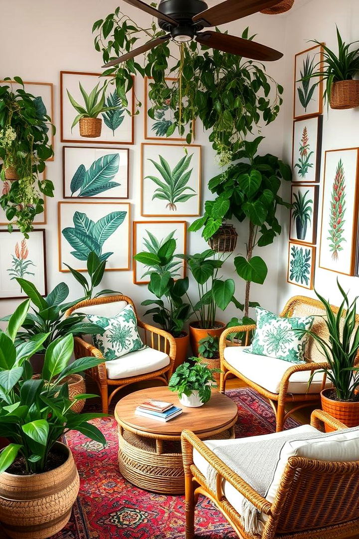 Botanical Wonderland - 22 Green Boho Bedroom Ideas