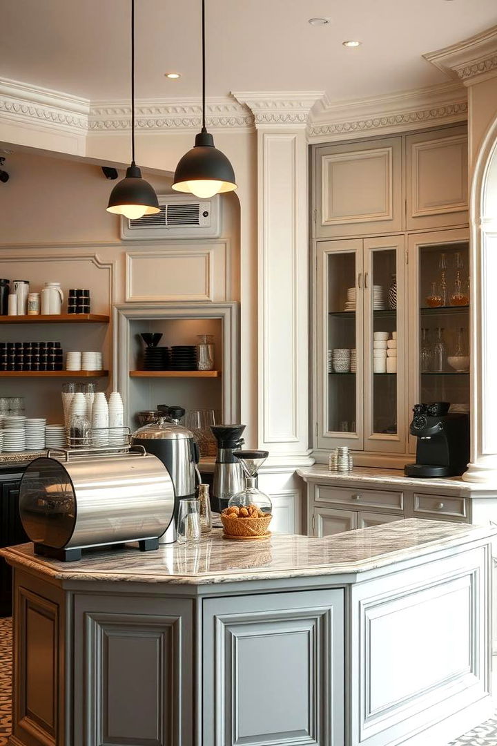 Boutique Coffee Bar - 22 Office Coffee Station Ideas
