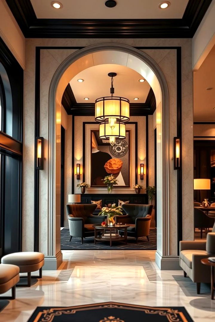 Boutique Hotel Statement - 22 Black Trim Interiors