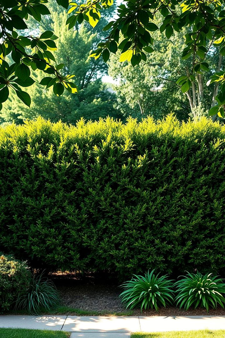 Boxwoods as a Natural Privacy Screen - 22 Front Yard Boxwood Shrubs